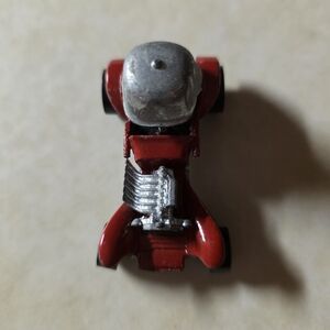 Red-Line, RED Barron Classic Red Toy Race Car with Silver Engine